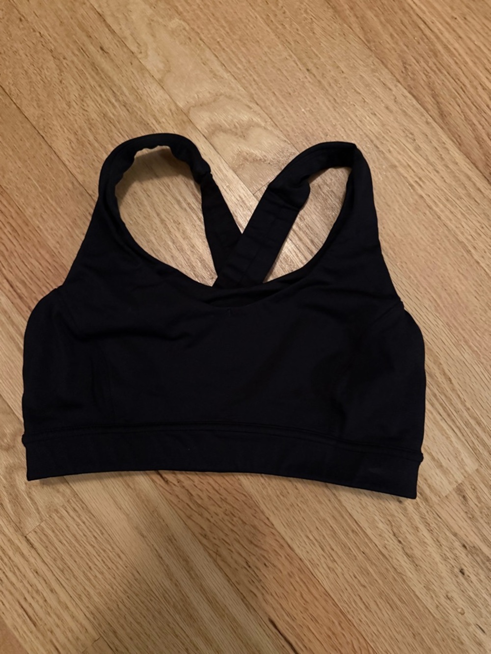 Lulu's Black Racerback Sports Bra